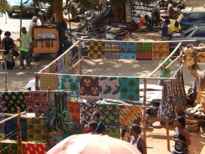 Market Along the Street