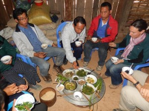 Eating Together World Renew Staff Laos